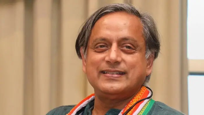 Lok Sabha Polls: Congress MP Tharoor Hits Campaign Trail In Thiruvananthapuram On Palm Sunday