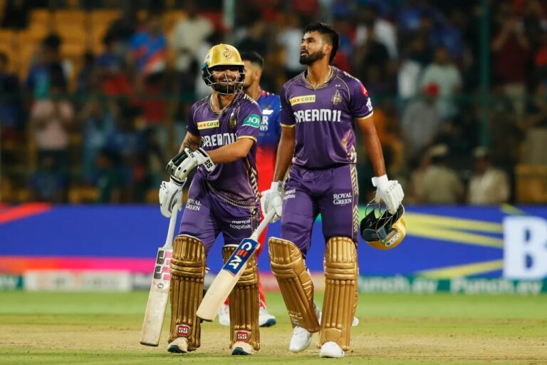 Narine, Shreyas Spearhead Knights' attack, Stun Royal Challengers