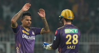 “Powerplay over is the hardest,” says Sunil Narine after win