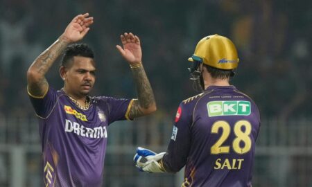 "Powerplay over is the hardest," says Sunil Narine after win