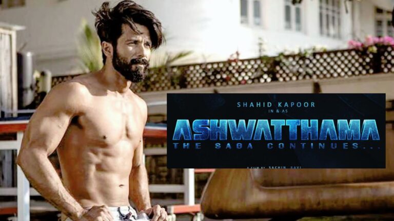 Shahid Kapoor to star in 'Ashwatthama-The Saga Continues'