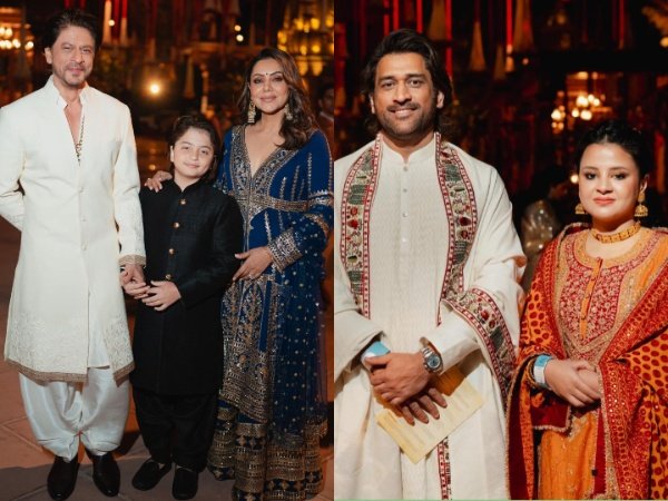 From SRK-Gauri to MS Dhoni-Sakshi: Who wore what at Anant-Radhika’s pre-wedding festivities Day 3