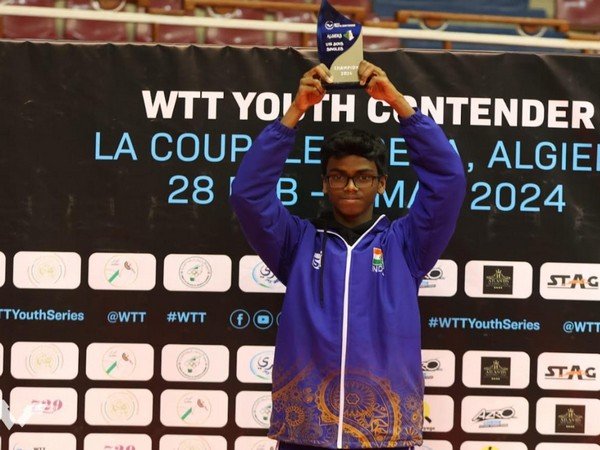 World Table Tennis Youth Contender 2024: Sarthak Arya clinches gold medal