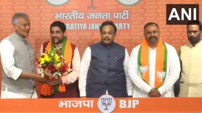 Setback for AAP: Jalandhar MP Sushil Kumar Rinku, MLA Sheetal Angural join BJP