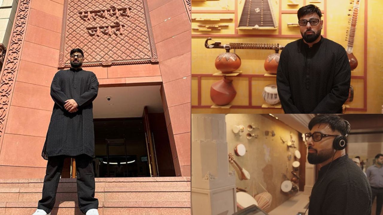 Badshah's Honourable Visit to the New Parliament Building