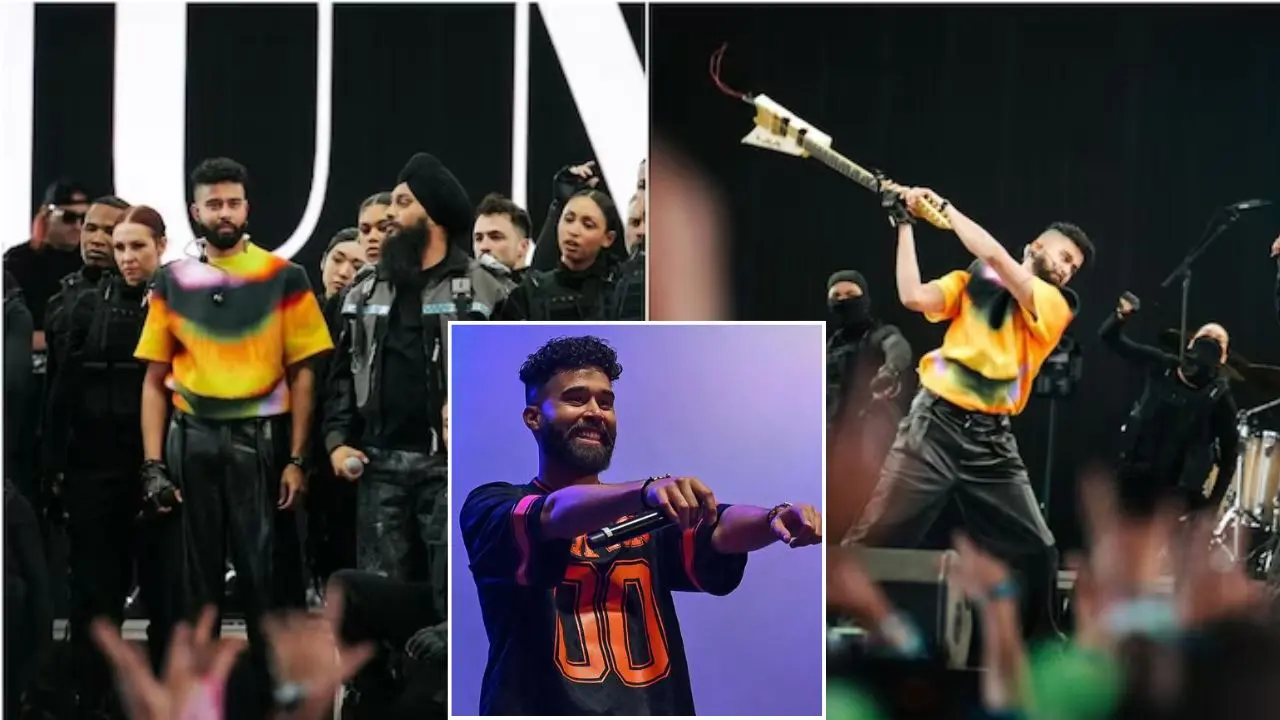 AP Dhillon's Guitar Smash at Coachella Sparks Debate