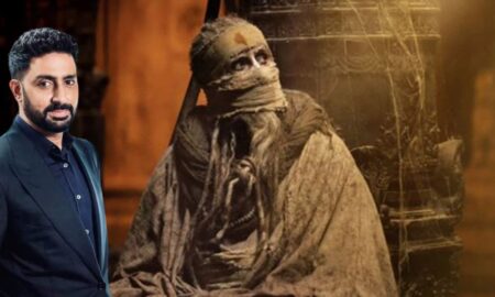 Abhishek Bachchan in Awe of Big B's Immortal Look in 'Kalki 2898 AD'