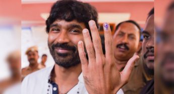 Actor Dhanush Casts Vote in Chennai Amid Lok Sabha Elections