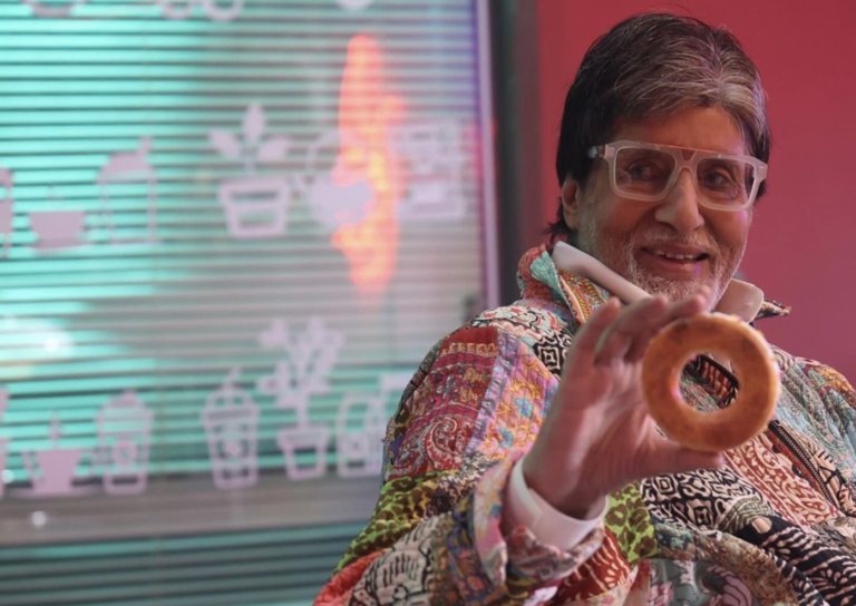 Amitabh Bachchan drops playful "doughnut" post