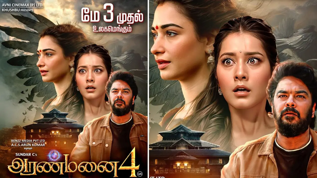 Aranmanai 4: New Release Date Unveiled for Tamannaah Bhatia, Raashii Khanna Starrer