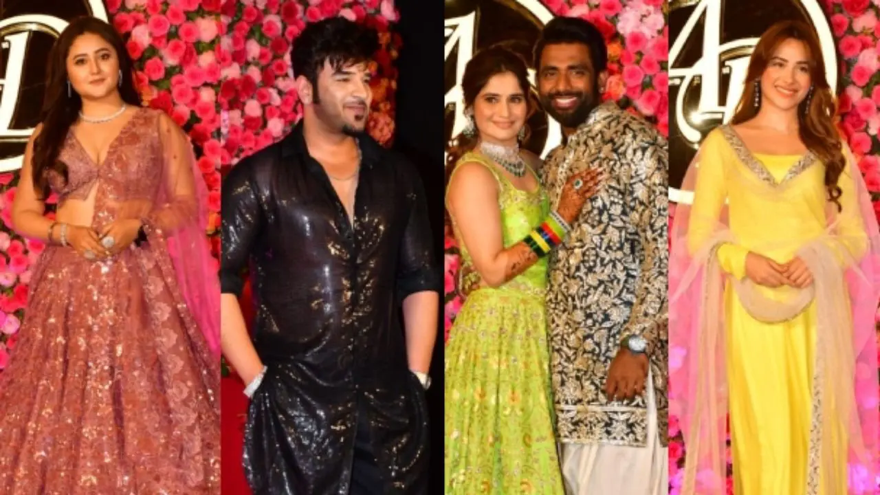 Bigg Boss 13 Stars Gather for Arti Singh's Spectacular Sangeet Celebration