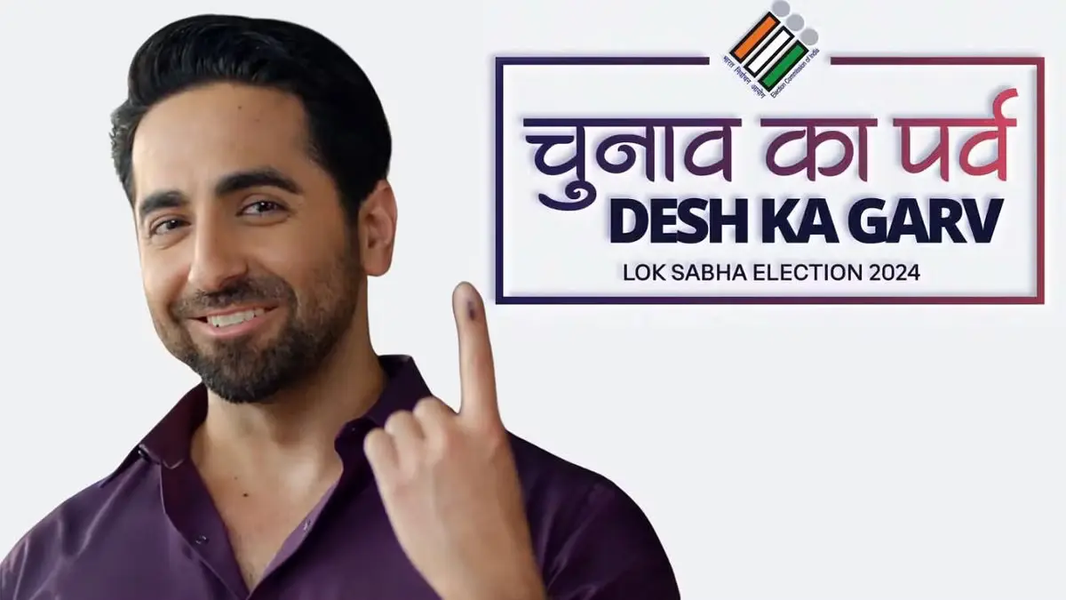 "Every vote counts and every vote is important": Ayushmann Khurrana