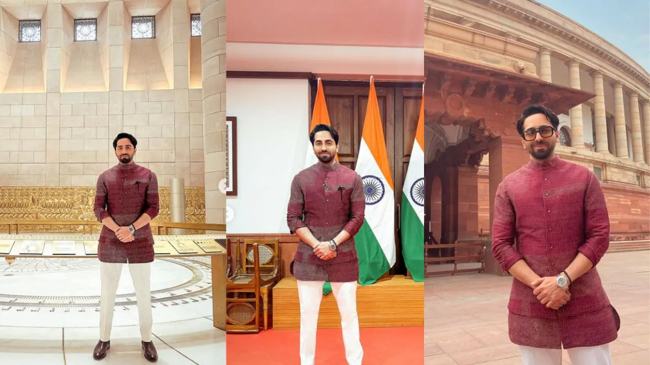 Ayushmann Khurrana Marvels at New Parliament Building: "Proud Moment