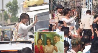 Actor Neha Sharma Casts Vote in Father Ajeet Sharma’s Constituency Bhagalpur, Bihar