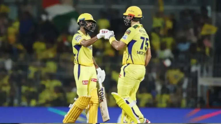 Ruturaj, Shivam Dube Star in CSK’s Dominant 7-Wicket Win Over KKR