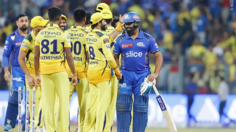 IPL 2024: CSK chokes MI, Rohit Sharma’s century goes in vain
