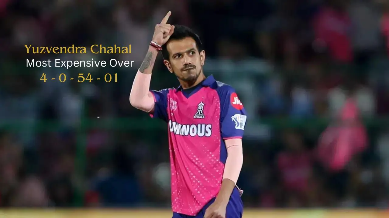 Yuzvendra Chahal records most expensive spell in IPL history