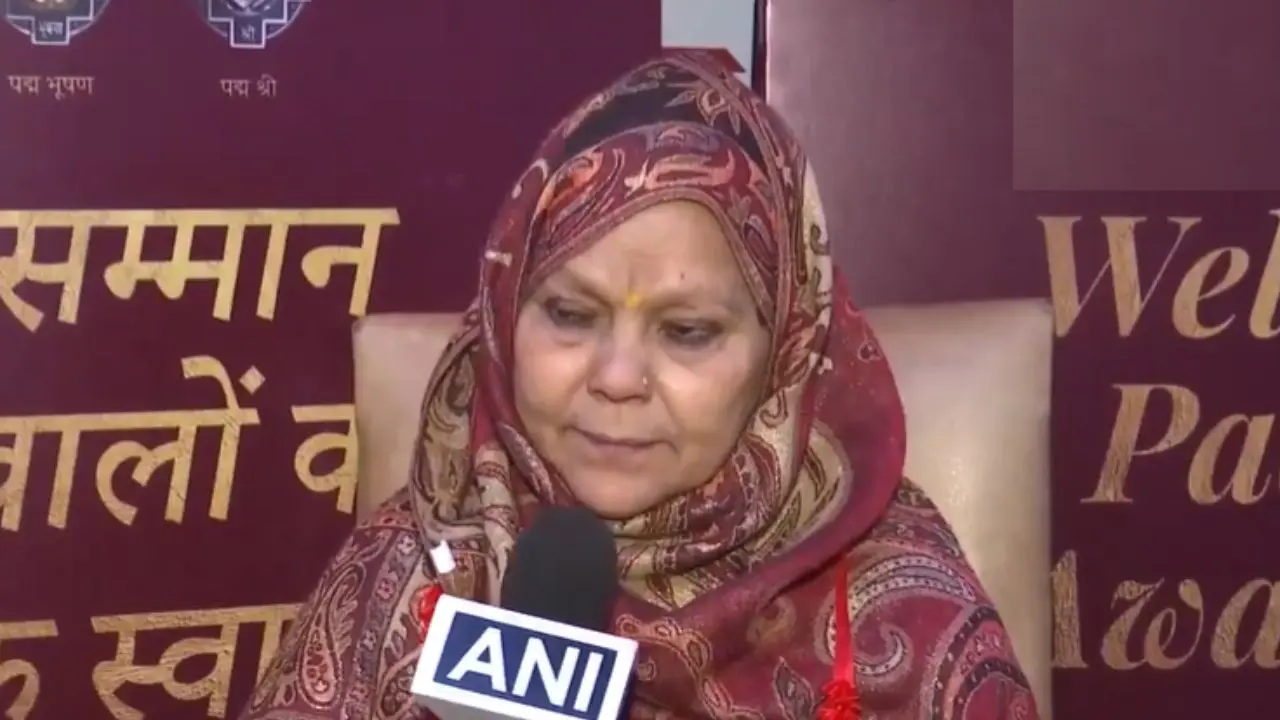 Chikankari Artistry Shines: Naseem Bano Honored with Padma Shri