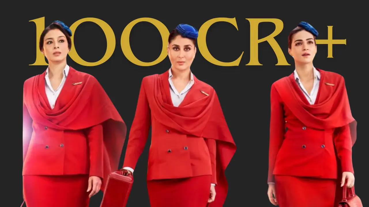 Tabu, Kareena Kapoor, Kriti Sanon-starrer 'Crew' enters Rs 100-crore club