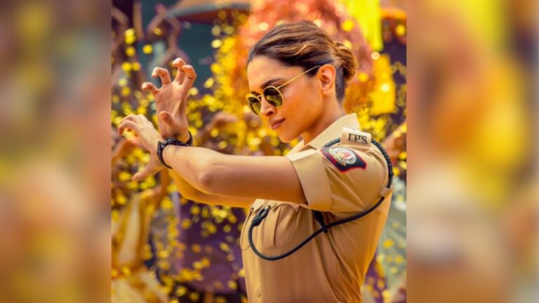 Deepika Padukone Nails Iconic ‘Singham’ Pose in New Poster