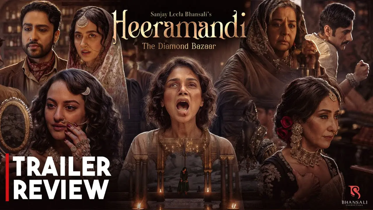 "Heeramandi: The Diamond Bazaar – Sanjay Leela Bhansali Unveils Its Enchanting Teaser"
