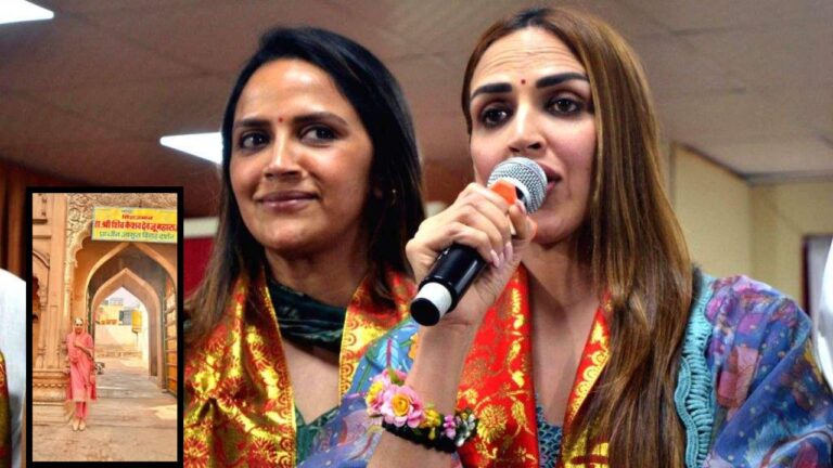 Hema Malini's Daughters Rally Support in Mathura Ahead of Lok Sabha Polls