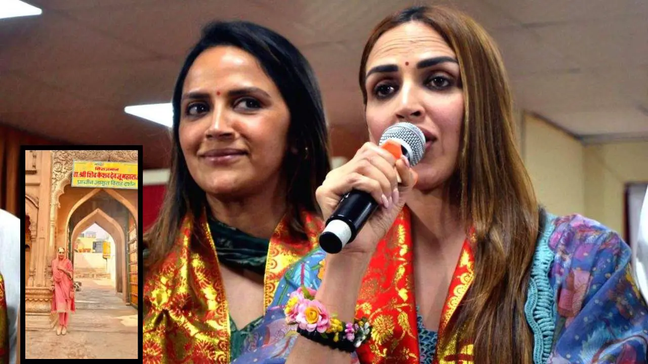 Hema Malini's Daughters Rally Support in Mathura Ahead of Lok Sabha Polls