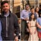 Hrithik Roshan poses with French Consul General in Mumbai on 'War 2' set