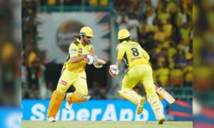 Jadeja-Moeen Partnership, Dhoni's Blitz Propel Chennai to 176/6 against Lucknow