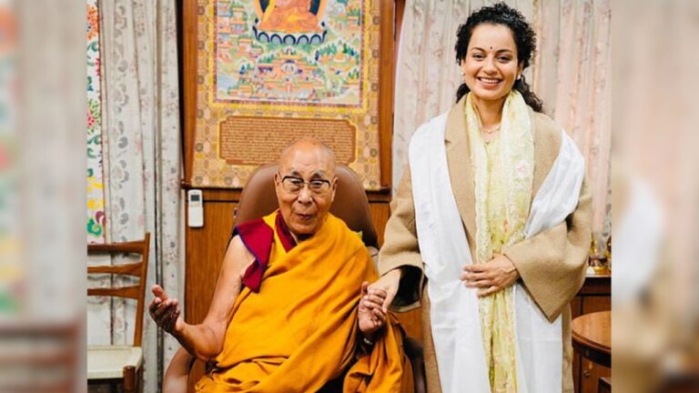 Kangana Ranaut’s Spiritual Journey: Meeting Dalai Lama