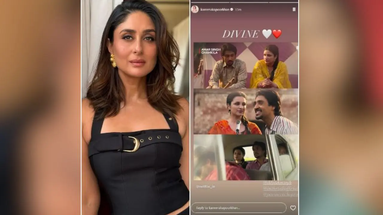 Kareena Cheers for Diljit's 'Divine' Act in Chamkila