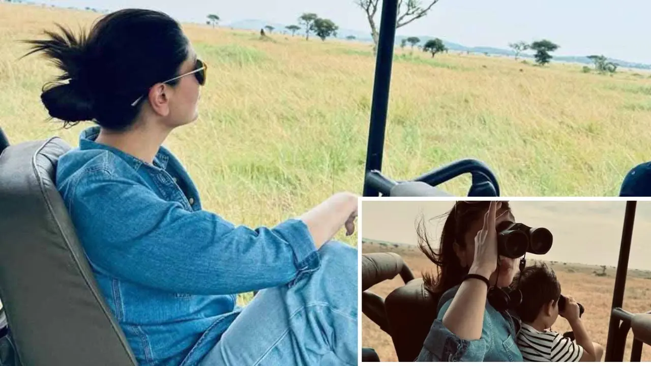 Kareena Kapoor's Stylish Tanzania Safari