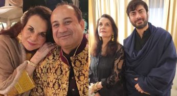 Mumtaz Parties with Fawad Khan and Rahat Fateh Ali Khan