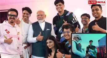 PM Modi Joins Gaming Gang, Tests Skills with Top Gamers