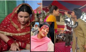 Parineeti Chopra's BTS Pics from 'Amar Singh Chamkila' Sets