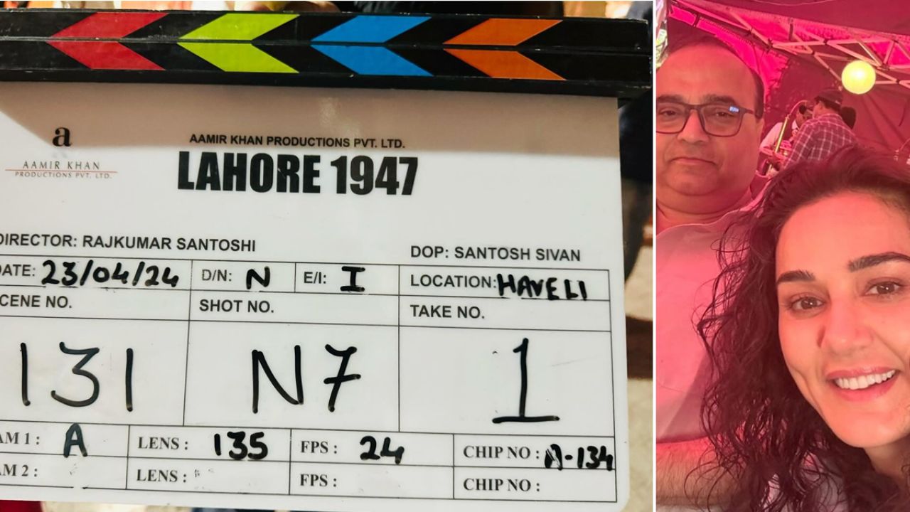 Preity Zinta Kickstarts Shooting for 'Lahore 1947