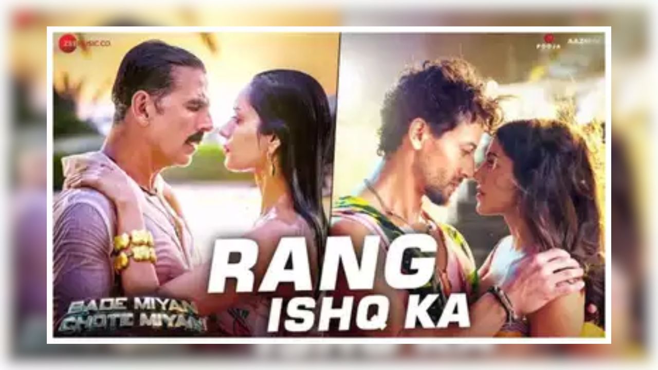 Romantic Track 'Rang Ishq Ka' Unveiled from 'Bade Miyan Chote Miyan'