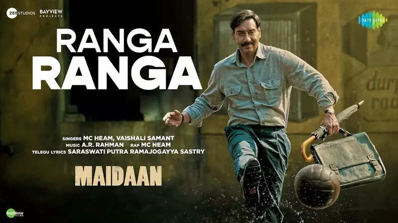 New song 'Ranga Ranga' from 'Maidaan' out now