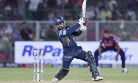 IPL 2024: Rashid-Tewatia help GT seal last-ball win against RR