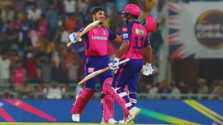 Samson and Jurel's partnership propels RR to victory over LSG