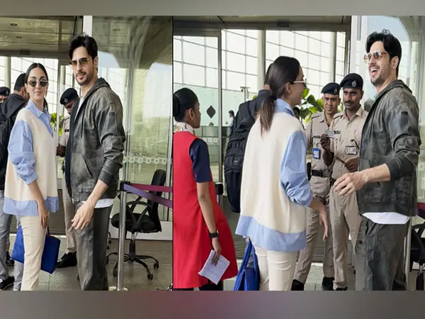 Sidharth, Kiara snapped at airport, 'Yodha' actor blushes after pap says 'Love you'