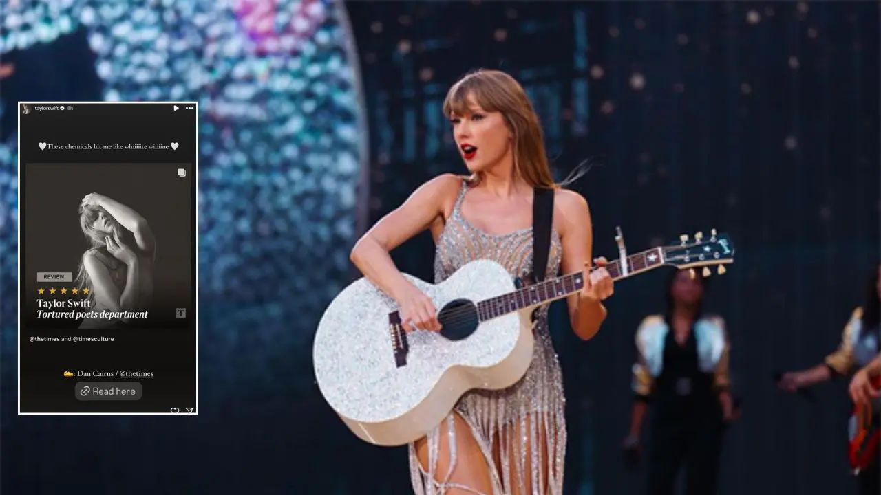 Taylor Swift Celebrates Success of 11th Studio Album 'The Tortured Poets Department'