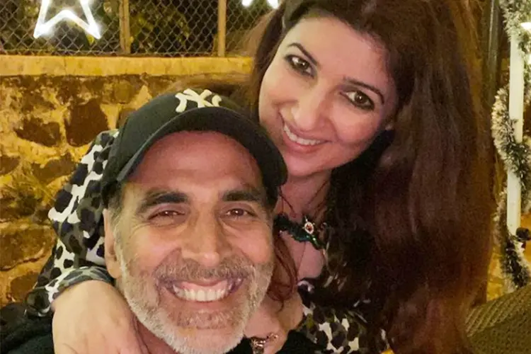 "After 2 decades he still makes me laugh": Twinkle drops selfie with husband Akshay from date night
