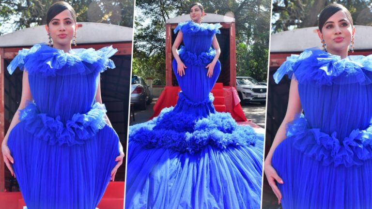 Internet sensation Uorfi Javed is back in the limelight, this time making heads turn with an unconventional fashion statement.