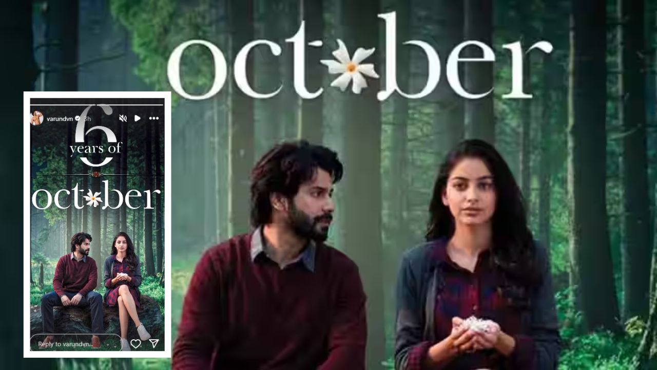 Varun Dhawan's Nostalgic Throwback to 'October' Turns 6