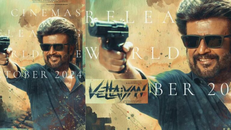 Rajinikanth’s ‘Vettaiyan’ to release in October, check out new poster