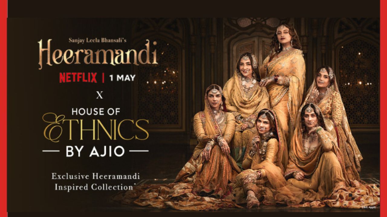AJIO Launches Exclusive Collection Inspired by 'Heeramandi'