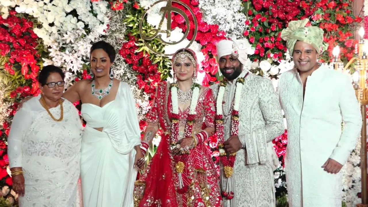 Arti Singh Radiates in Red Lehenga, Ties Knot with Dipak Chauhan in Enchanting Ceremony