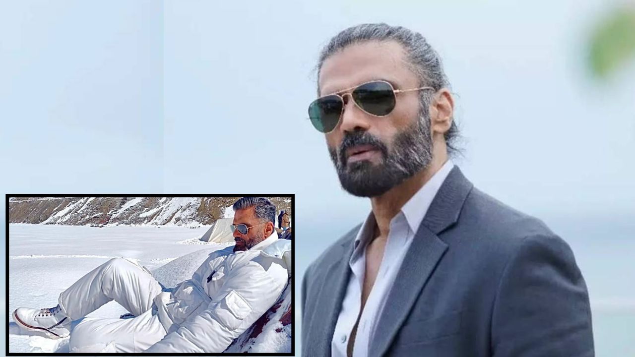 Suniel Shetty Teases Action-Packed Return with New Project Look