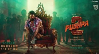 Allu Arjun Teases Fans with Intriguing Poster as ‘Pushpa 2’ Unveils First Single Release